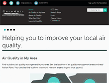 Tablet Screenshot of care4air.org
